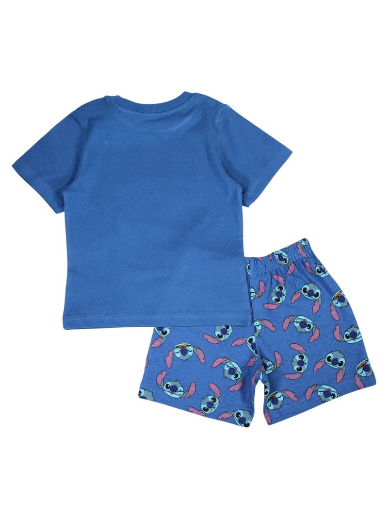 Disney - T-shirt et short assorti à motifs Bleu - Kiabi