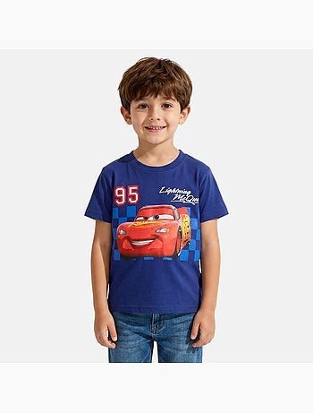 Disney - T shirt jongen Cars Lightning McQueen