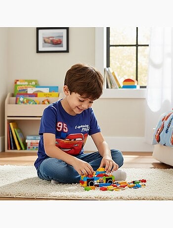 Disney - T shirt jongen Cars Lightning McQueen