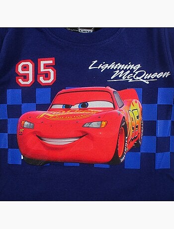 Disney - T shirt jongen Cars Lightning McQueen
