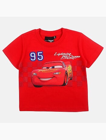 Disney - T shirt jongen Cars Lightning McQueen