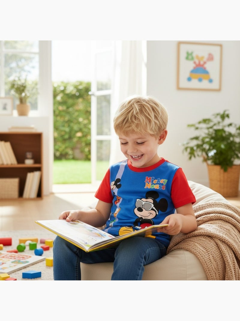Disney - T-shirt kind bedrukt Rood - Kiabi