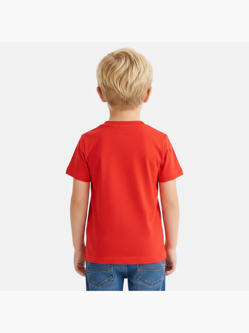 Disney - T-shirt kind bedrukt Rood - Kiabi