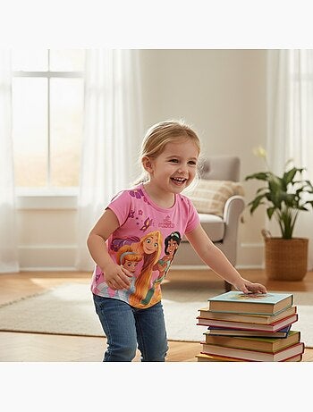 Disney - T-shirt manches courtes enfant à imprimé