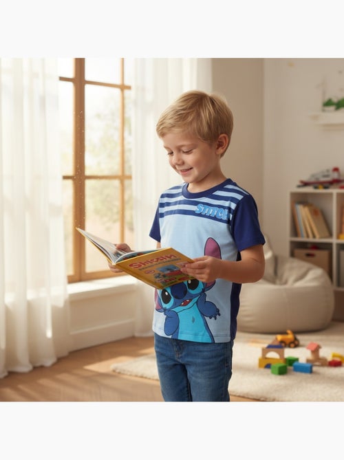 Disney - T-shirt manches courtes garçon avec personnage - Kiabi