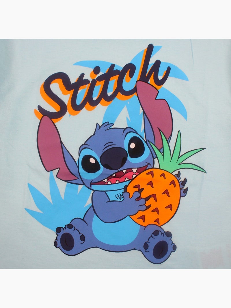 Disney - T-shirt manches courtes garçon avec personnage Bleu - Kiabi