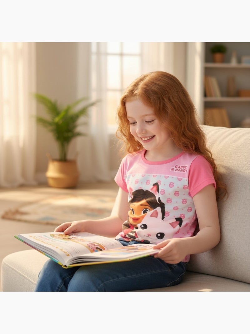 Disney - T-shirt meisje bedrukt Roze - Kiabi