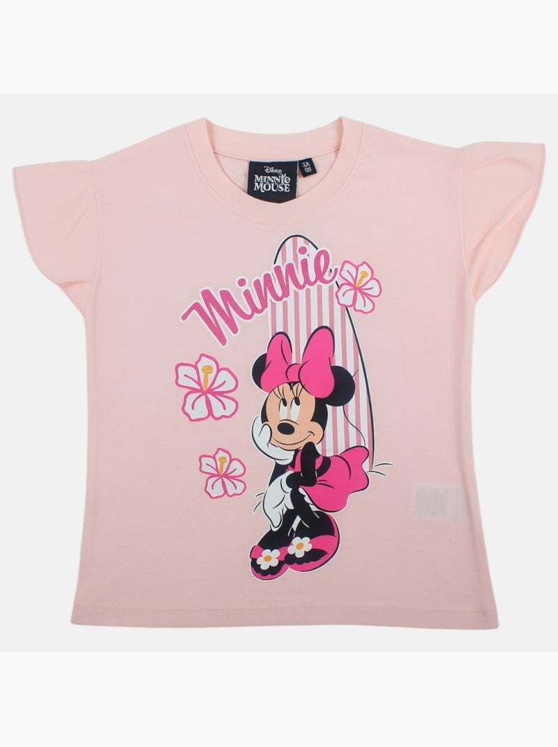 Disney - T shirt meisje Minnie Roze - Kiabi
