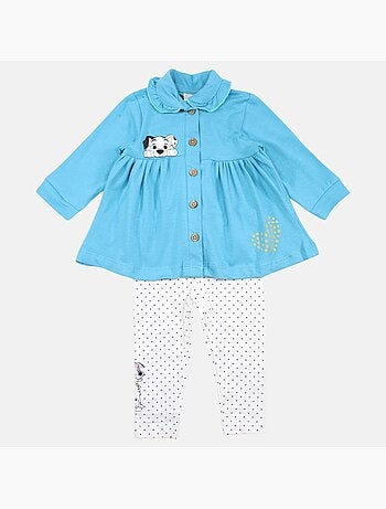 Disney - Top en legging met patronen meisje
