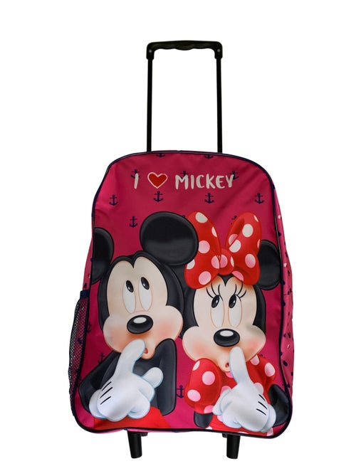 Disney - Trolley tas meisje 40x30x13 cm met patroon - Kiabi