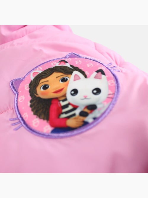Disney - Veste doudoune fille imprimée avec capuche - Kiabi