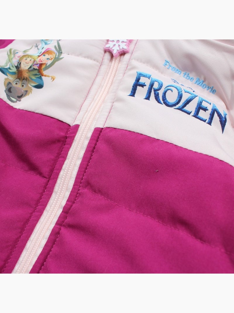 Disney - Veste enfant chaude motif animé Rose fushia - Kiabi