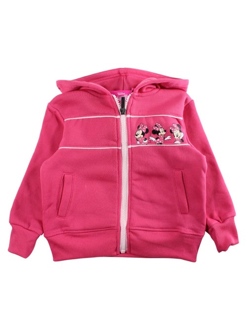 Disney - Veste sweat à capuche fille imprimée - Kiabi Disney - Veste sweat à capuche fille imprimée - Kiabi