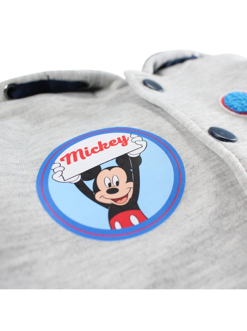 Disney - Veste sweat à capuche garçon imprimée Gris - Kiabi