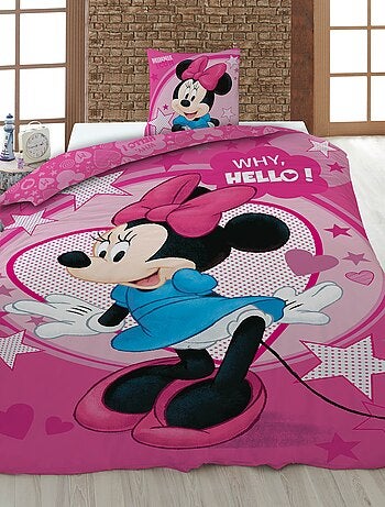 Disney 1-persoons dekbedovertrekset - 2-delig: 1 dekbedovertrek + 1 kussensloop