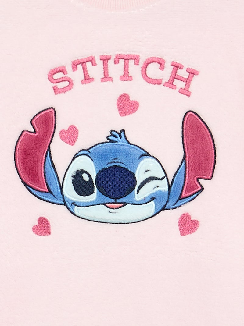 "Disney" 2-delige pyjama - Sweater + broek Rose - Kiabi