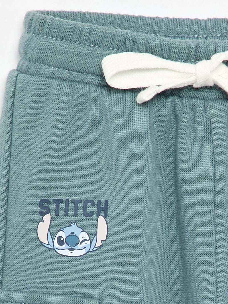 Disney-broek met cargozakken Blauw - Kiabi
