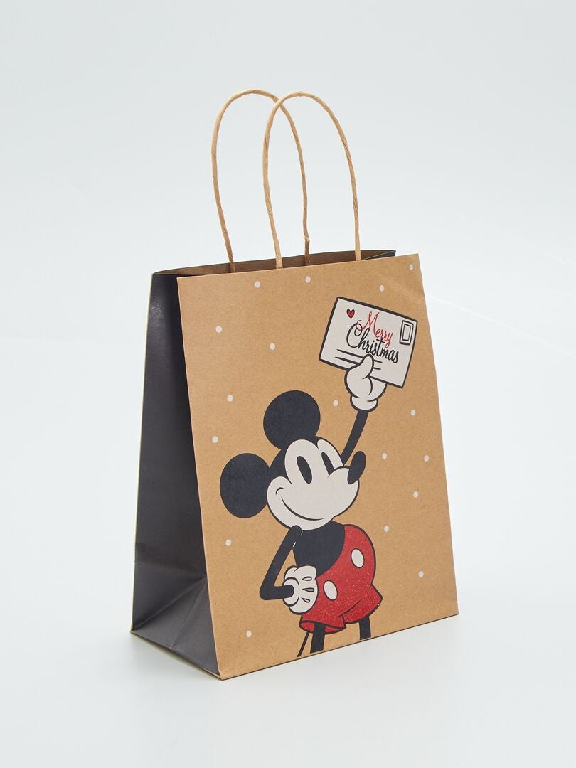 Disney-cadeautasje voor kerstcadeautjes BRUIN - Kiabi