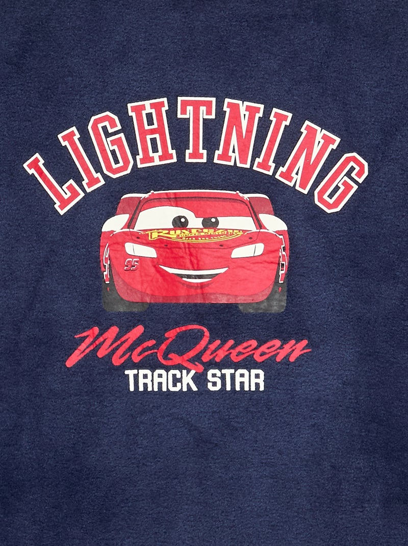 Disney Cars 2-delige pyjama - Sweater + broek Blauw - Kiabi
