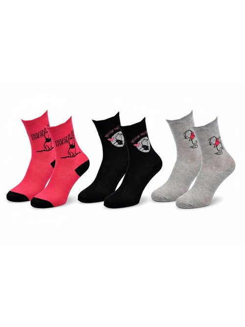 Disney – Dames sokken Winnie de Poeh set van 3 paar - Kiabi Disney – Dames sokken Winnie de Poeh set van 3 paar - Kiabi