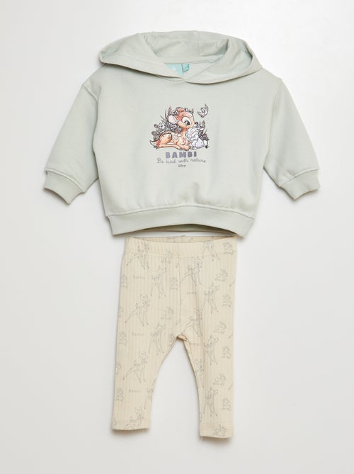 'Disney'-hoodie met 'Bambi'-print - Kiabi