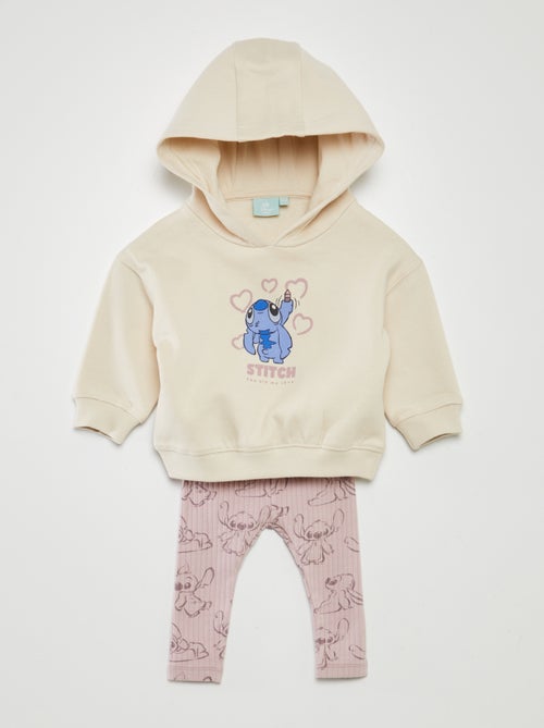 'Disney'-hoodie met 'Stitch'-print - Kiabi