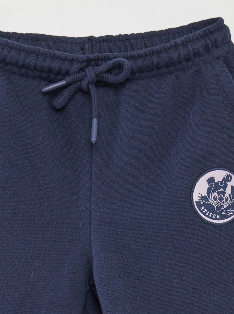 'Disney'-joggingbroek met 'Stitch'-print BLAUW - Kiabi