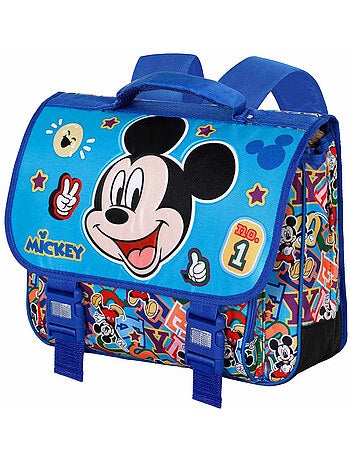 Disney Mickey Mouse Blissy Cartable Backpack 2.0, Blue