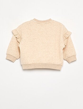 Disney 'Minnie' sweater met ruches op de schouders