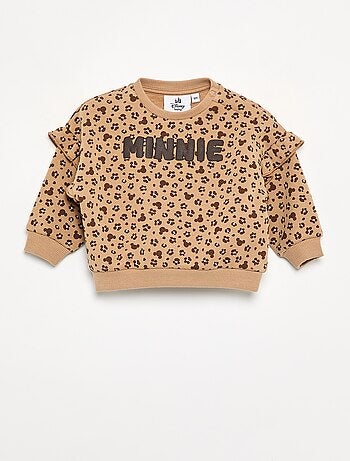 Disney 'Minnie' sweater met ruches op de schouders