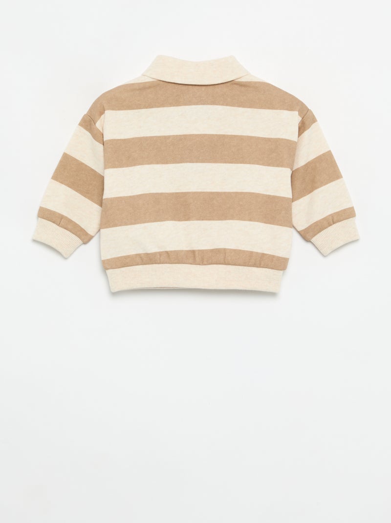 Disney'-poloshirt van fleece Biege - Kiabi