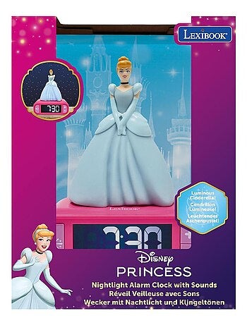 Disney prinses cinderella nachtlampje wekker met geluiden