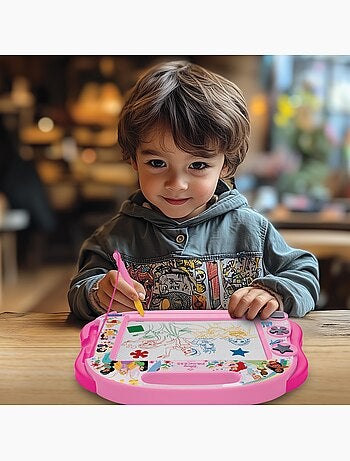 Disney prinses magnetisch meerkleurig tekenbord met accessoires a5 formaat