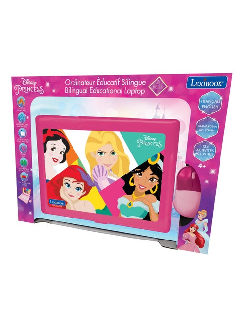 Disney prinses tweetalige educatieve laptop – 124 activiteiten in het engels en frans - Kiabi Disney prinses tweetalige educatieve laptop – 124 activiteiten in het engels en frans - Kiabi