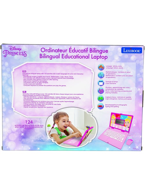 Disney prinses tweetalige educatieve laptop – 124 activiteiten in het engels en frans - Kiabi Disney prinses tweetalige educatieve laptop – 124 activiteiten in het engels en frans - Kiabi