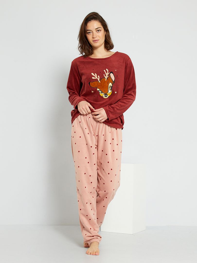 'Disney'-pyjama met geschenkdoosje ROOD - Kiabi
