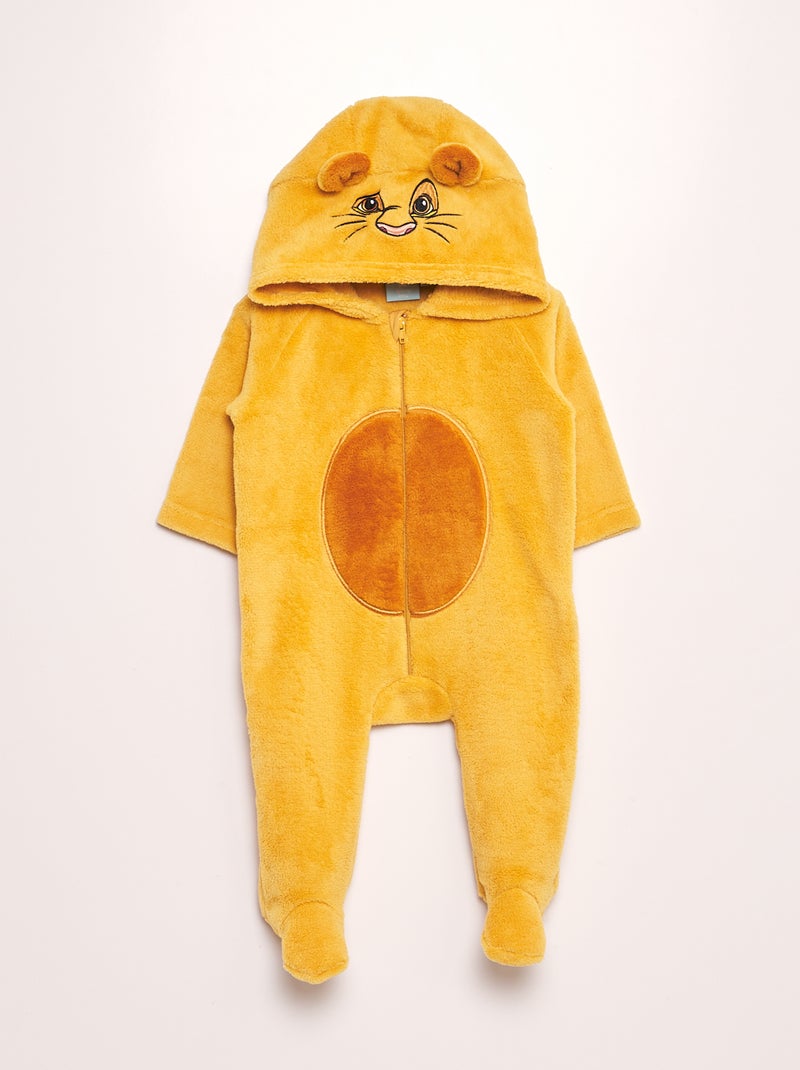 Disney-pyjama / slaappakje met Simba-print BIEGE - Kiabi