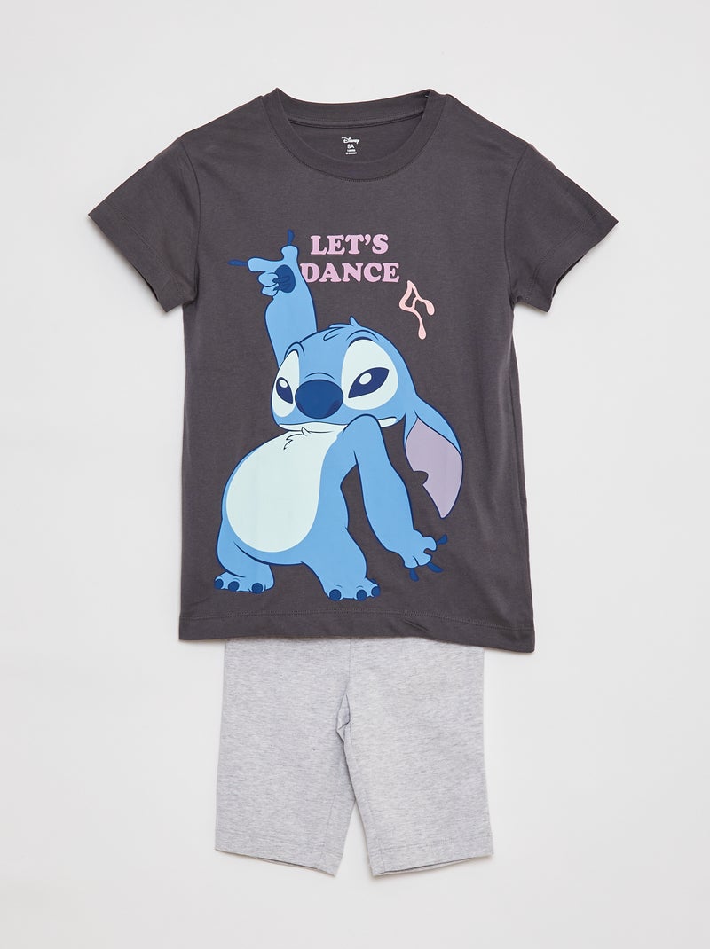 'Disney'-pyjamaset - Wijd T-shirt + legging - 2-delig GRIJS - Kiabi