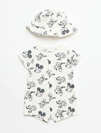 Disney-set: shortoverall + bucket hat