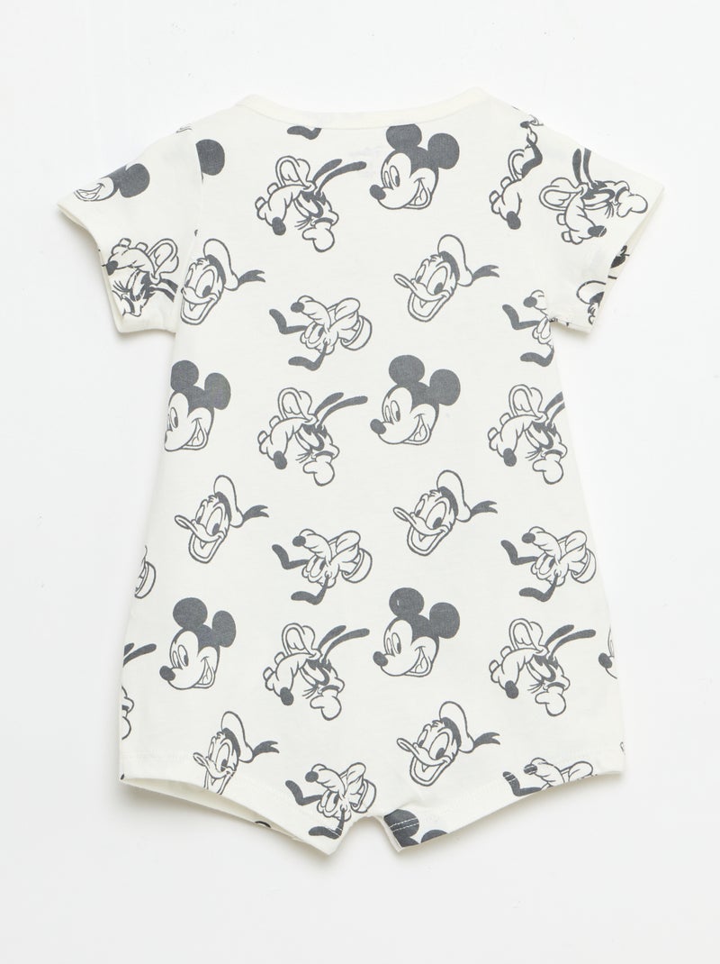Disney-set: shortoverall + bucket hat Wit - Kiabi