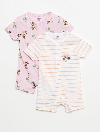 'Disney'-setje met 2 speelpakjes met korte mouw