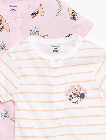 'Disney'-setje met 2 speelpakjes met korte mouw