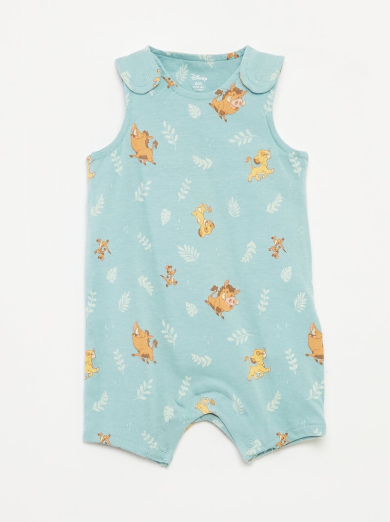 Disney-setje met speelpakje en rompertje - 2-delig GROEN - Kiabi