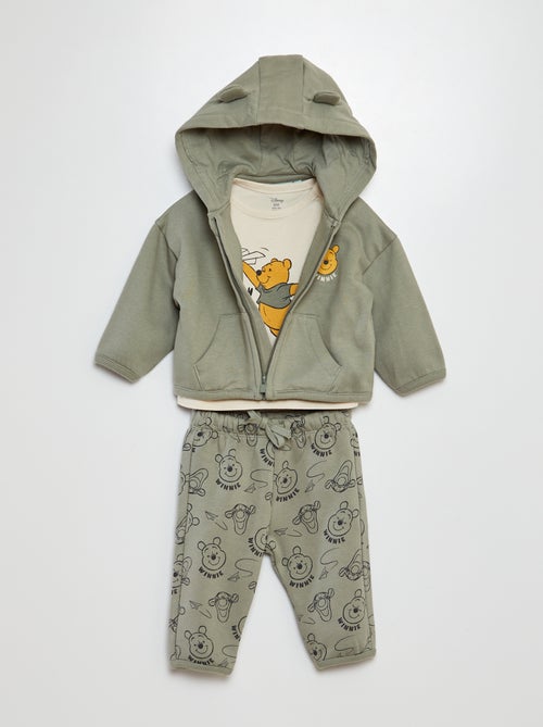 'Disney'-setje: Sweater + broek + T-shirt - 3-delig - Kiabi