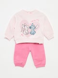 'Disney'-setje: sweater + joggingbroek - 2-delig ROSE - Kiabi