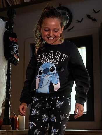 Disney 'Stitch' sweater met lange mouwen