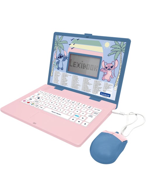 Disney stitch tweetalige educatieve laptop met 164 activiteiten (en/fr) - Kiabi Disney stitch tweetalige educatieve laptop met 164 activiteiten (en/fr) - Kiabi
