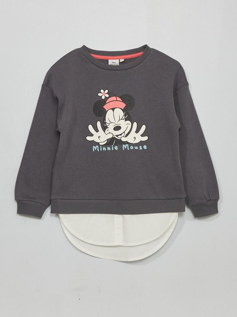 Disney-sweater GRIJS - Kiabi