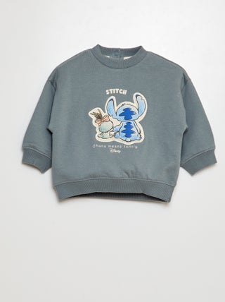 'Disney'-sweater met print in reliëf