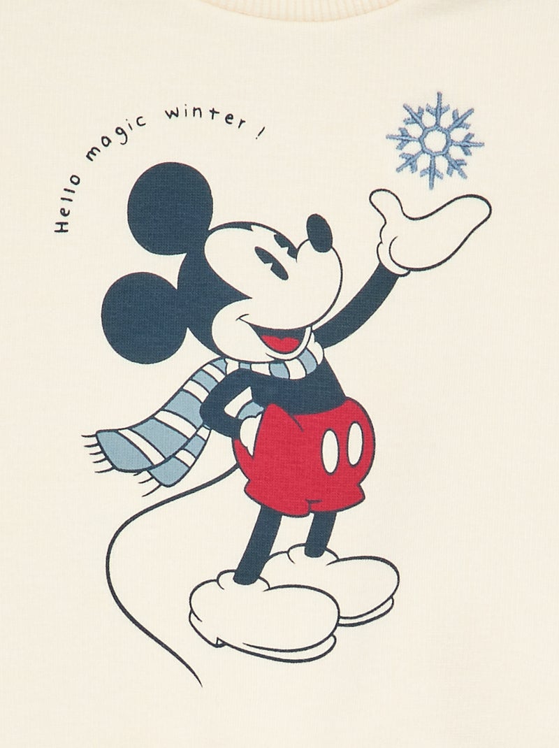 Disney sweater met ronde hals Biege - Kiabi